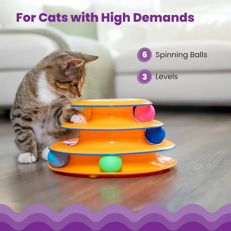 Pet Toy Four-layer Turntable P - Cat Tunnel Toy 评论和价格