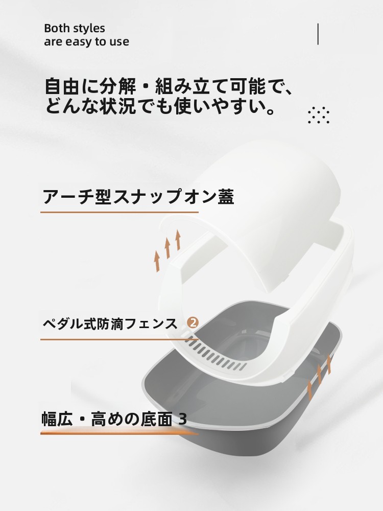 Extra Large  Litter Box Semi-E - Pet Supplies In Store 评论和价格