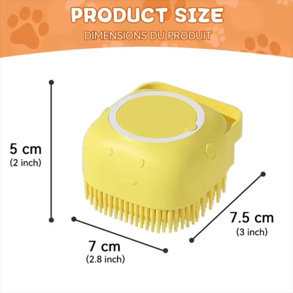 Silicone Bath Massage Brush Mu - Pet Supplies Vending Machine 评论和价格