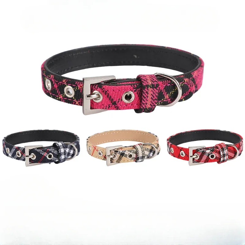 Pet Collar Scottish Plaid Dog  - Pet Supplies Vending Machine 评论和价格