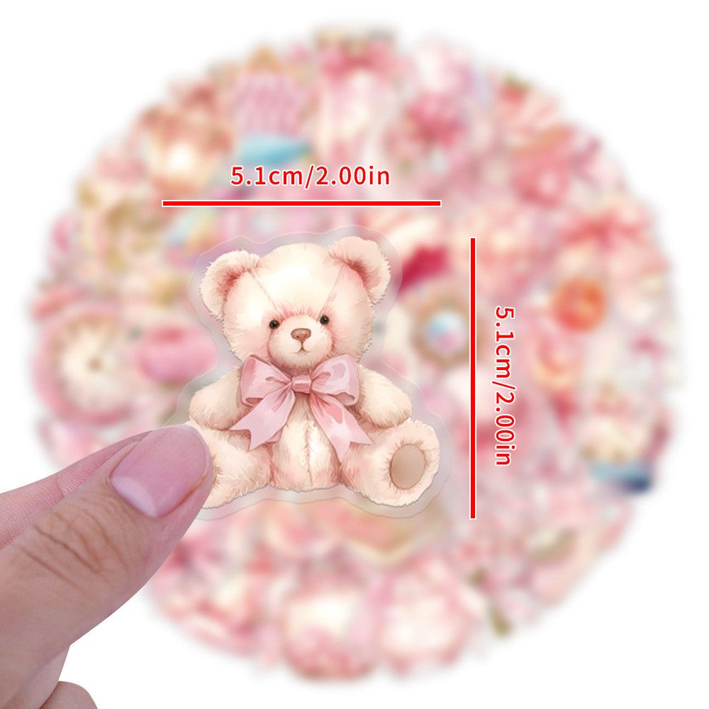 60Pieces Pink Coquette Sticker - Pet Supplies In Store 评论和价格