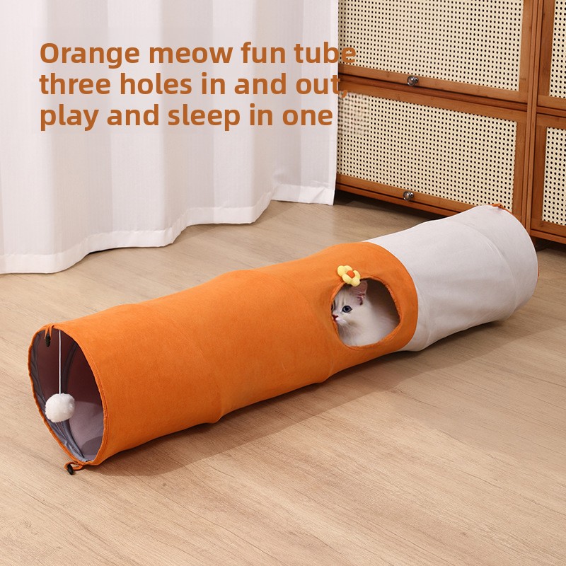 Multi-hole cat tunnel toy,cart - Pet Supplies In Store 评论和价格