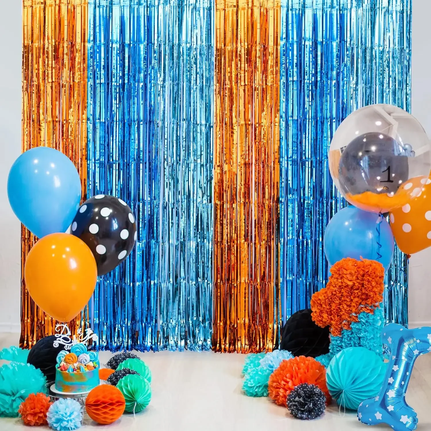 Orange Blue Dog Foil Fringe Cu - Pet Supplies Vending Machine 评论和价格