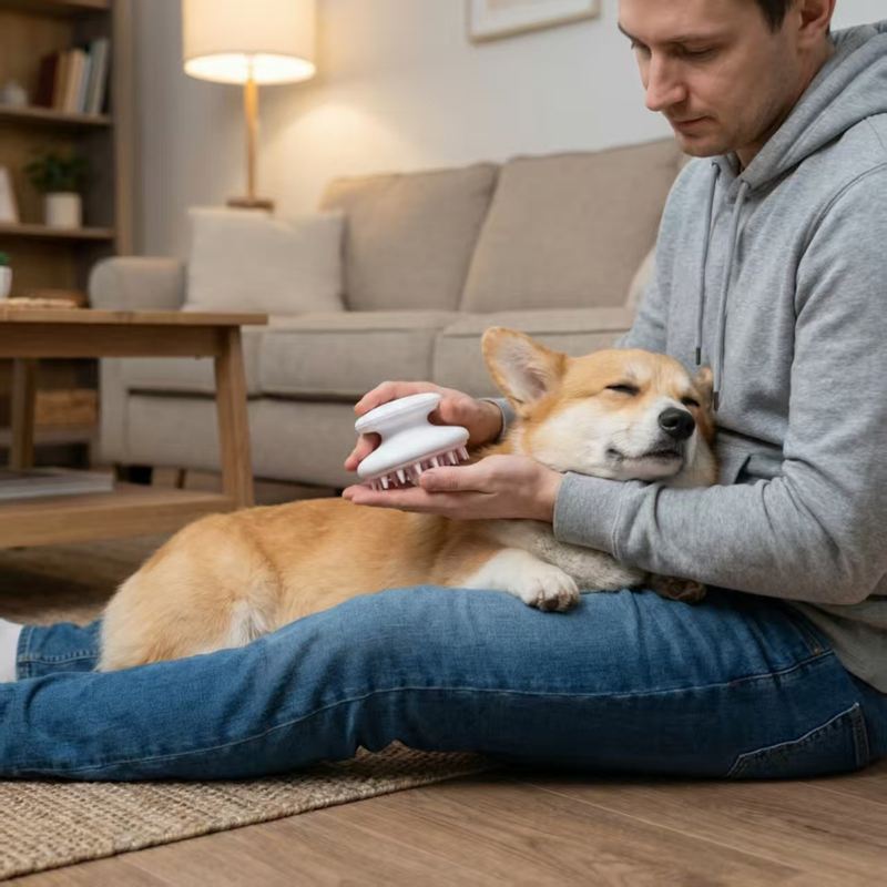 Pet Cleaning Massage Brush Dog - Pet Supplies In Store 评论和价格
